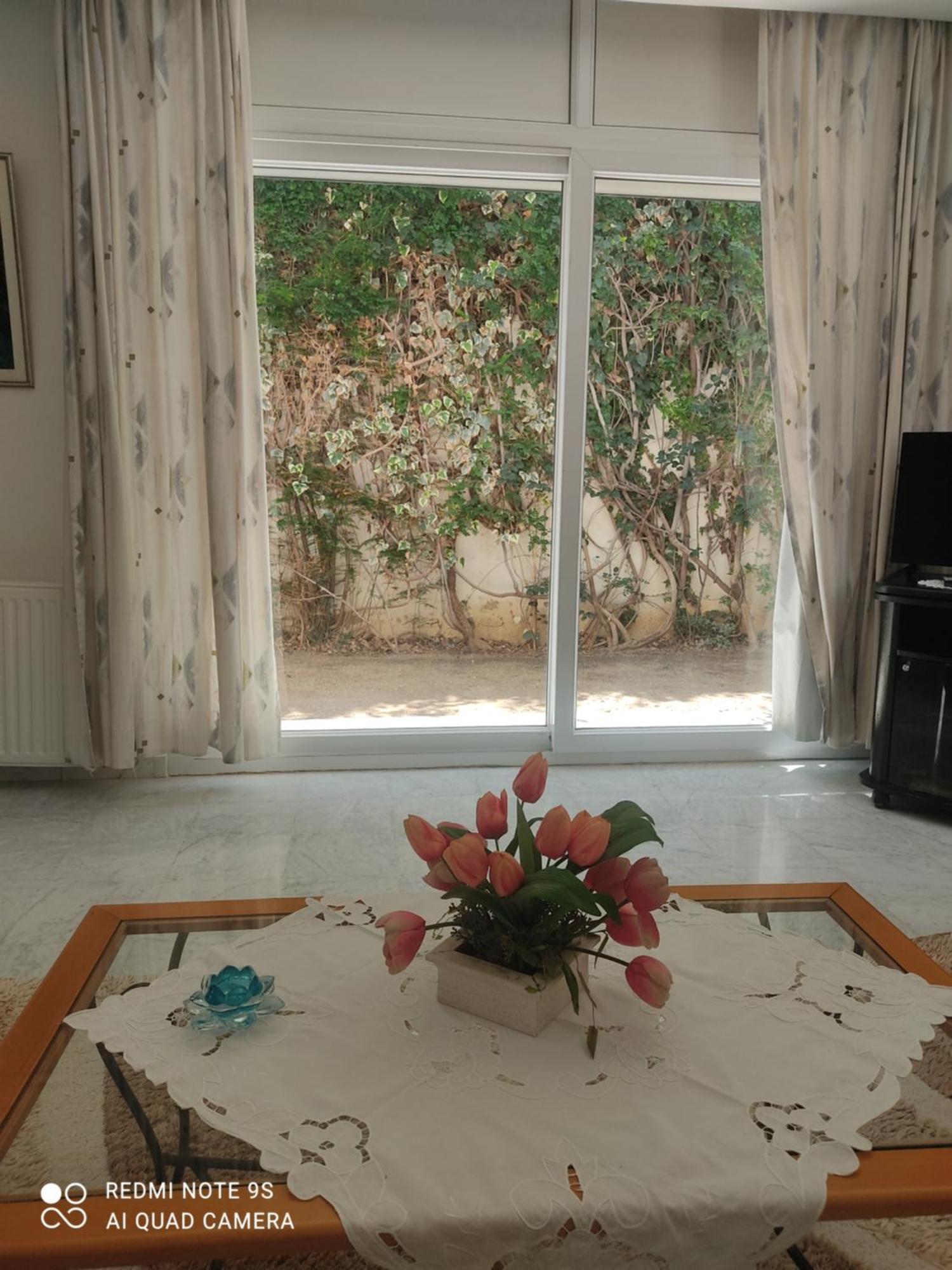 Etage De Villa Avec Jardin, Pres De L'Aireport Et Parking Prive Ariana Exteriér fotografie